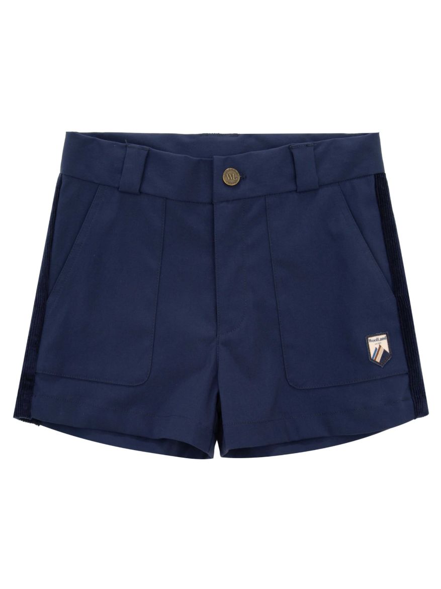 Bilde av WoolLand Romsdalseggen Shorts w.cord Girl Blue Ink
